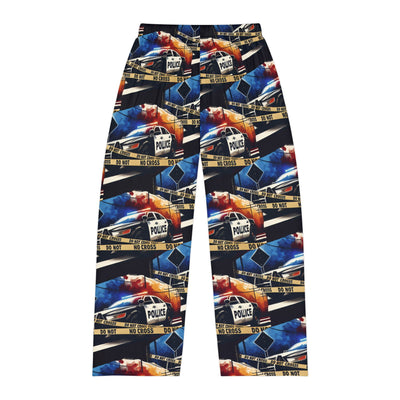 Pajama Pants: Police Line - Do Not Cross Men's Pajama Pants (AOP)