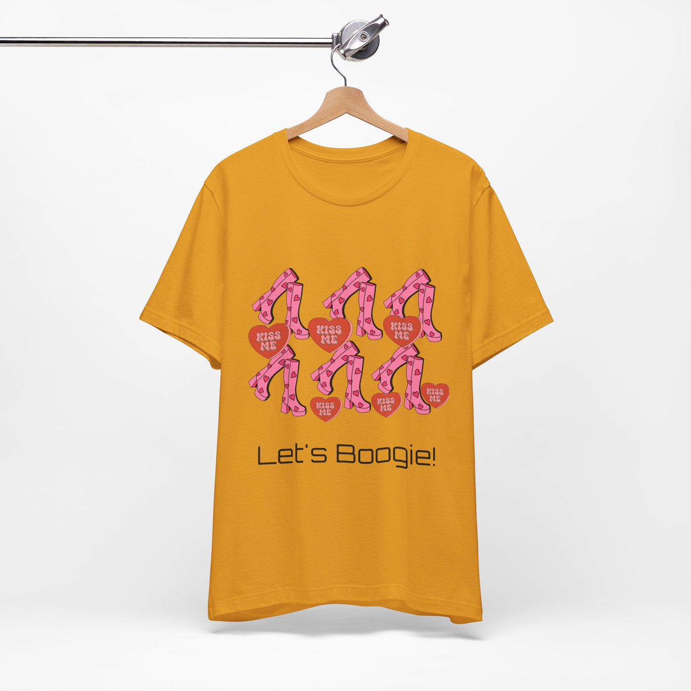 T-Shirt: Let's Boogie! | Jersey Fabric