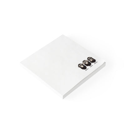 Note Pads: Monkey Wisdom Post-it® Note Pads - Hear No Evil, See No Evil, Speak No Evil