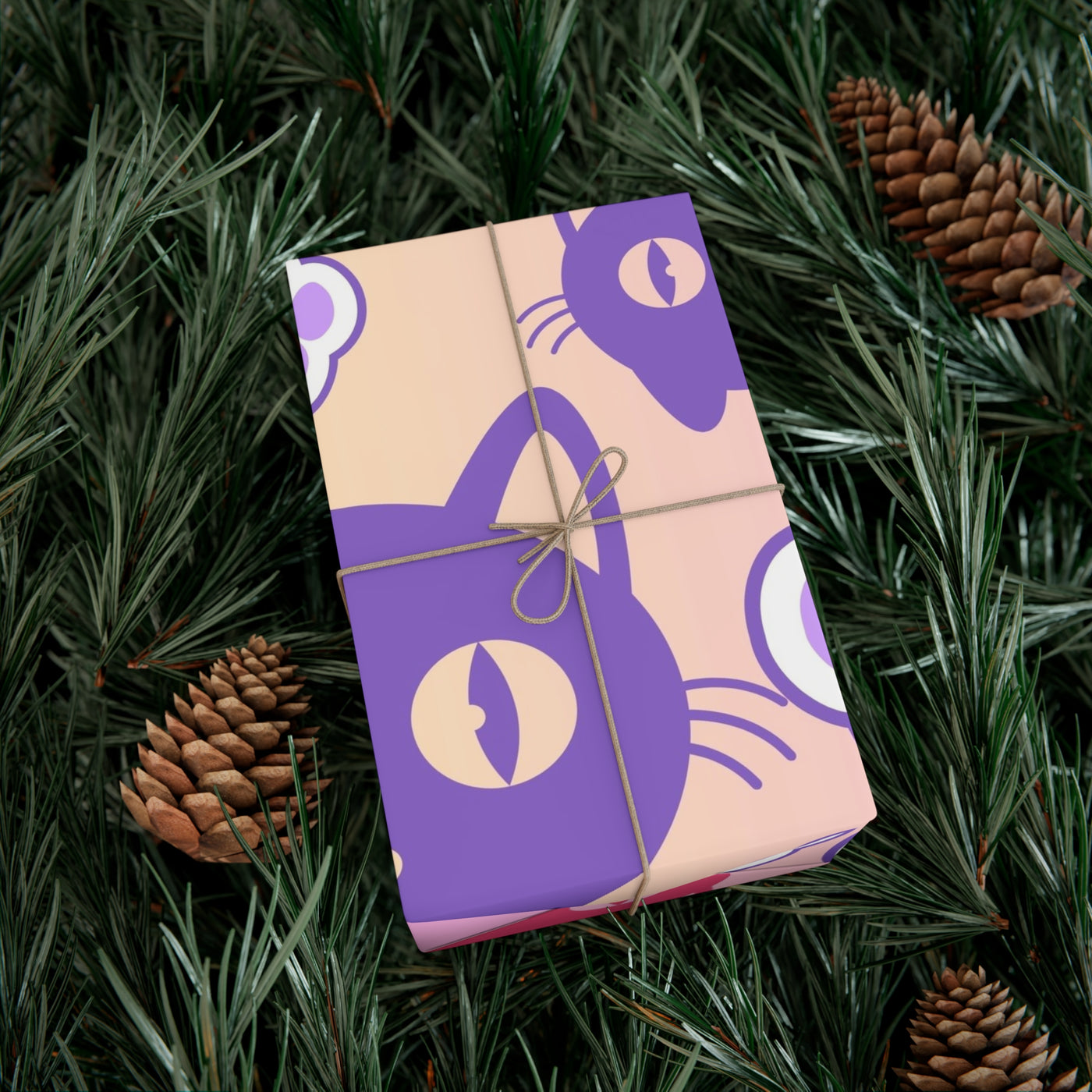 Wrapping Paper: Keep Your Eye On the Cat