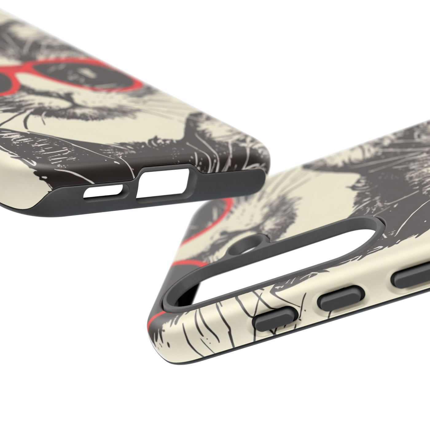 Phone Case: Sassy Cat Phone Case, Cute Cat Lovers Gift, Pet Lover Accessory, Fun Cat Phone Cover, Stylish Gadget Protection