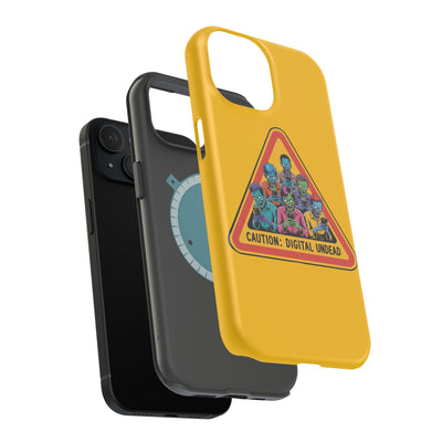 Phone Case: Zombie-Themed Tough Case for iPhone, Caution Digital Undead Phone Cover, Phone Accessory for Halloween, Unique Gift Idea, Trendy Phone [...]