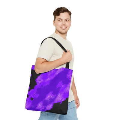 Tote Bag: Haze of Purple Design