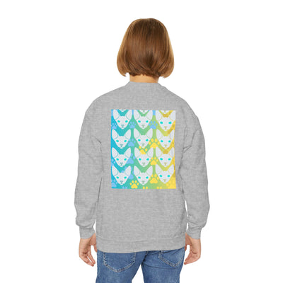 Sweatshirt: Hairless Kitty Design Crewneck