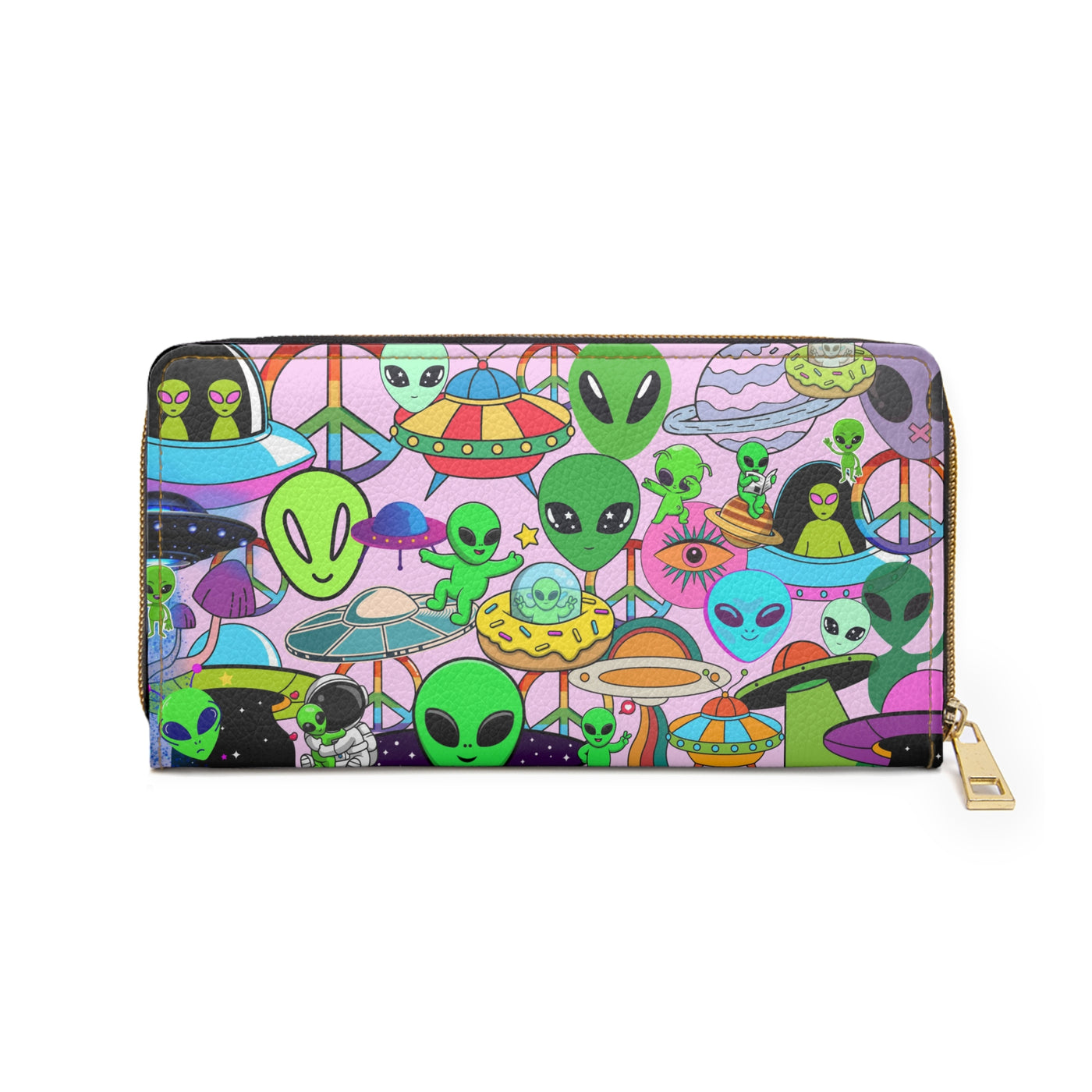 Wallet: Out of This World | Alien Zipper Wallet