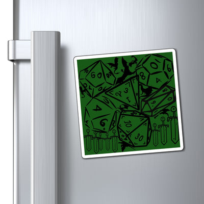 Magnets: Dungeons & Dragons Dice Design