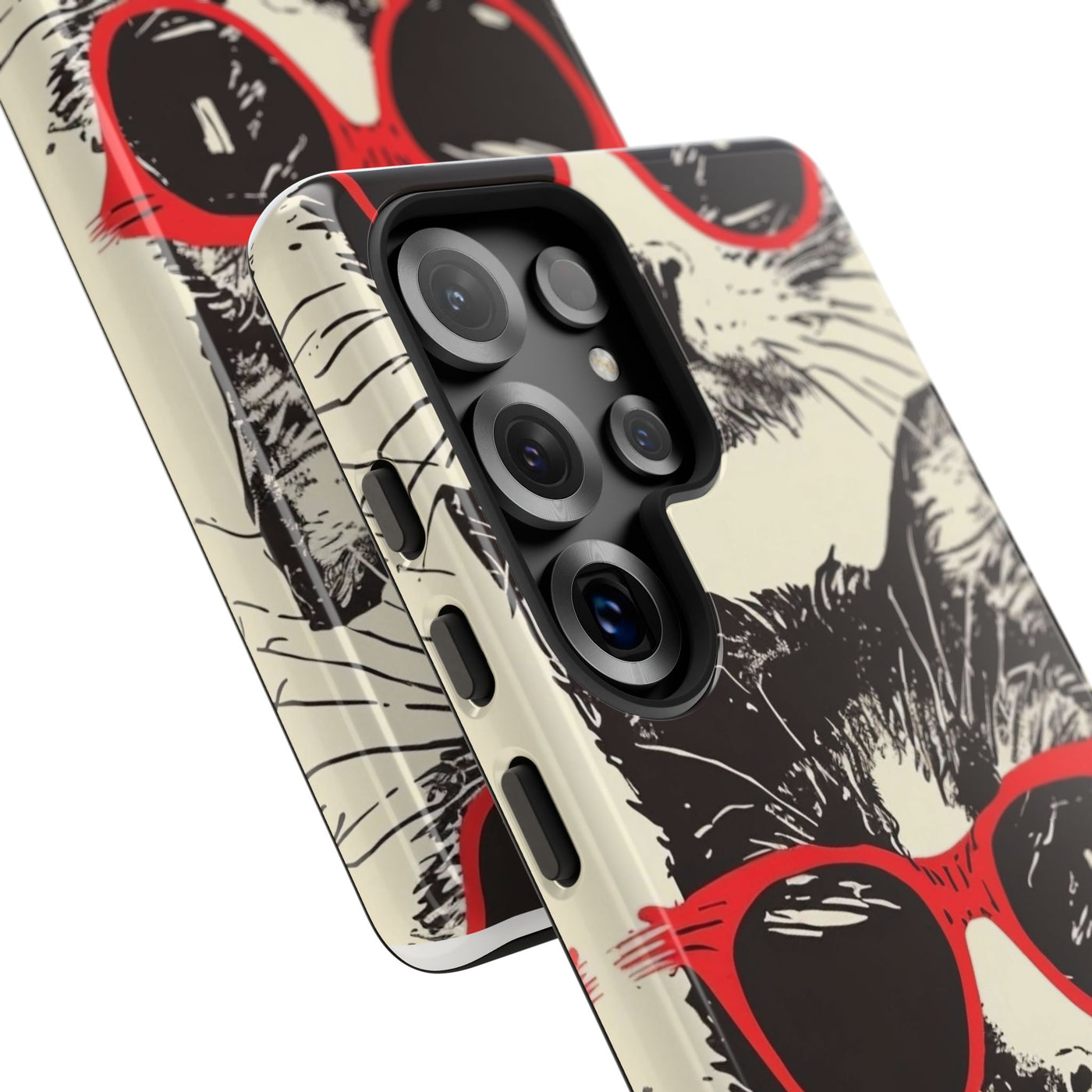 Phone Case: Sassy Cat Phone Case, Cute Cat Lovers Gift, Pet Lover Accessory, Fun Cat Phone Cover, Stylish Gadget Protection
