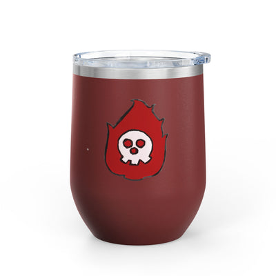 Tumbler: Fire Skull Design | Anime Inspired