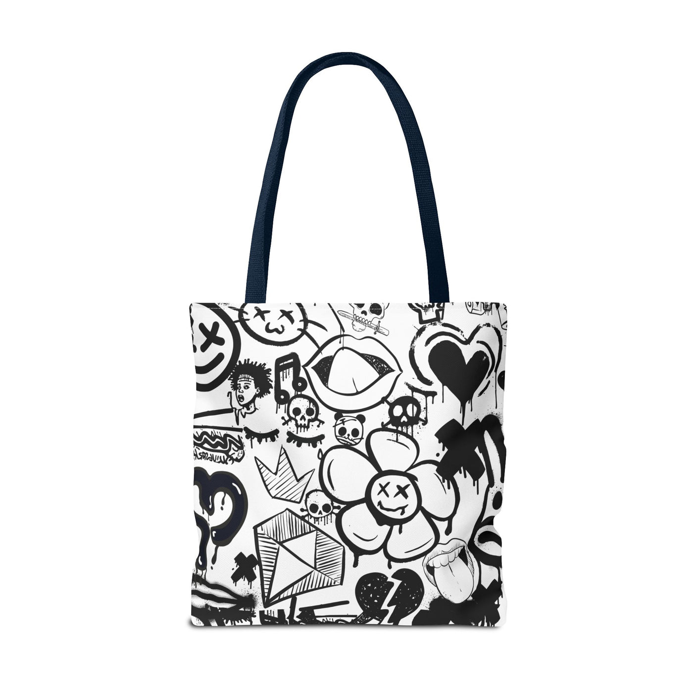 Tote Bag: Graffiti Retort | Inky Funk Design