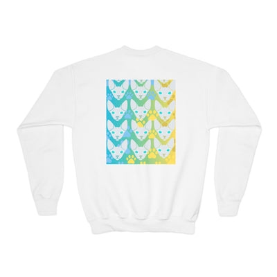 Sweatshirt: Hairless Kitty Design Crewneck