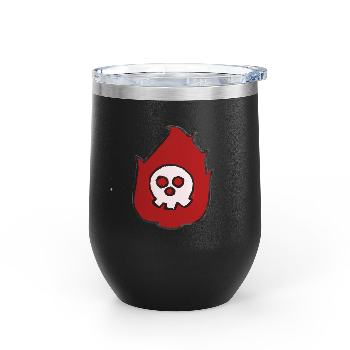Tumbler: Fire Skull Design | Anime Inspired