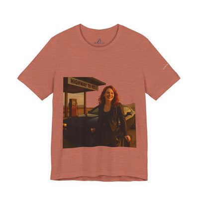 T-Shirt: Enjoy the Journey on the Highway to Hell Graphic Tee