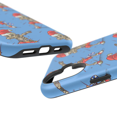 Santa Skelly Celly Phone Case | Durable & MagSafe Compatible