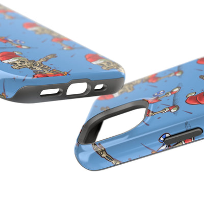 Santa Skelly Celly Phone Case | Durable & MagSafe Compatible