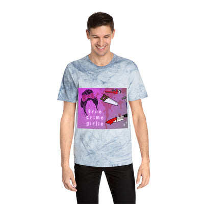 T-shirt: True Crimer in Pink | Color Blast