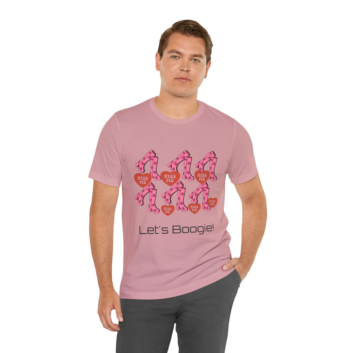 T-Shirt: Let's Boogie! | Jersey Fabric