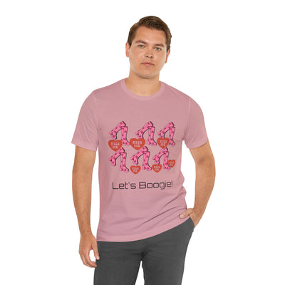 T-Shirt: Let's Boogie! | Jersey Fabric