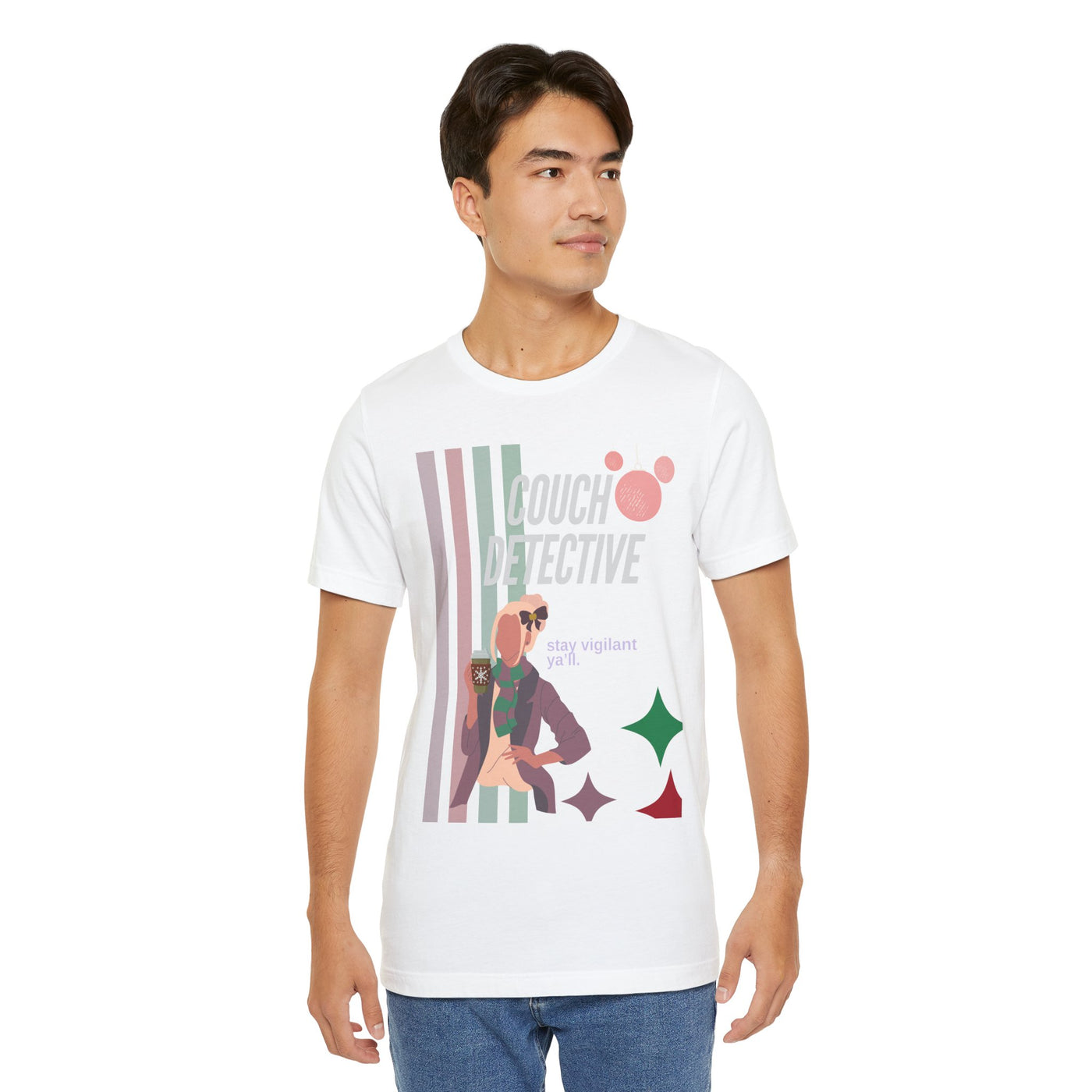 T-shirt: Couch Detective | Stay Vigilant | Holiday Edition