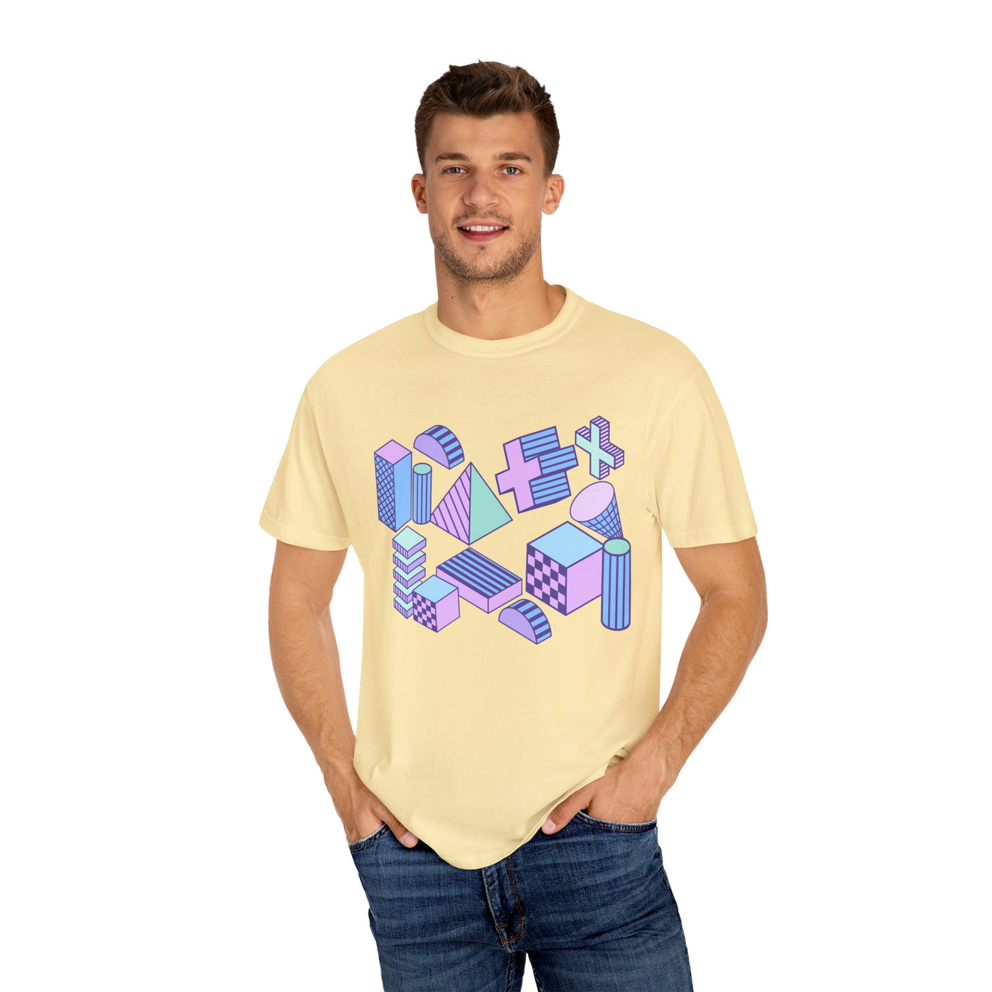 Men's T-Shirt: Geo Shapes