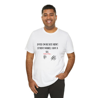T-shirt: True Crime Joke | Cat Scratches