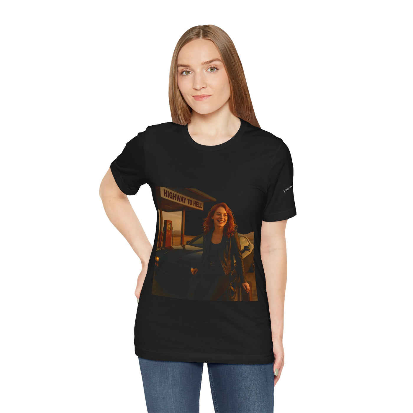 T-Shirt: Enjoy the Journey on the Highway to Hell Graphic Tee