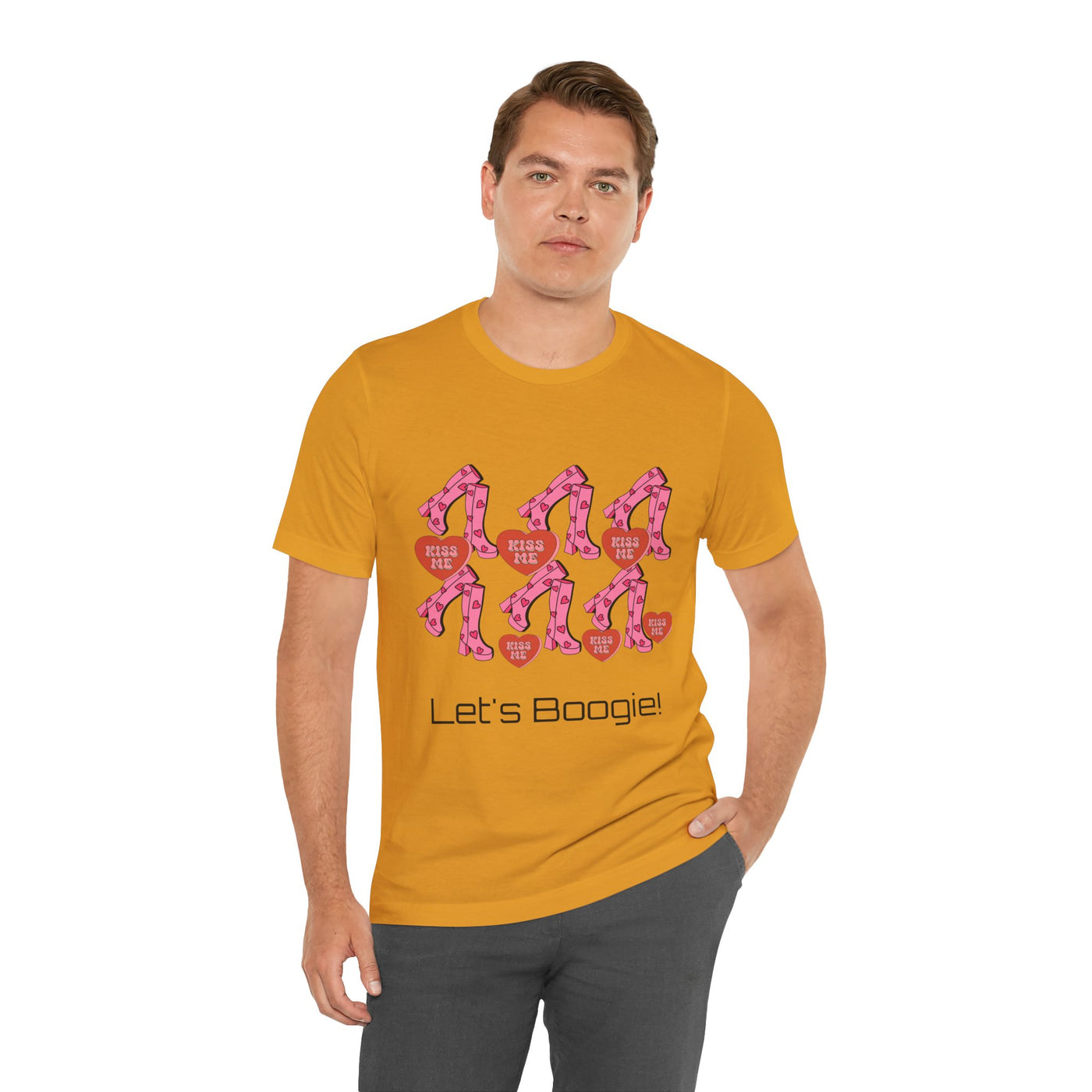 T-Shirt: Let's Boogie! | Jersey Fabric