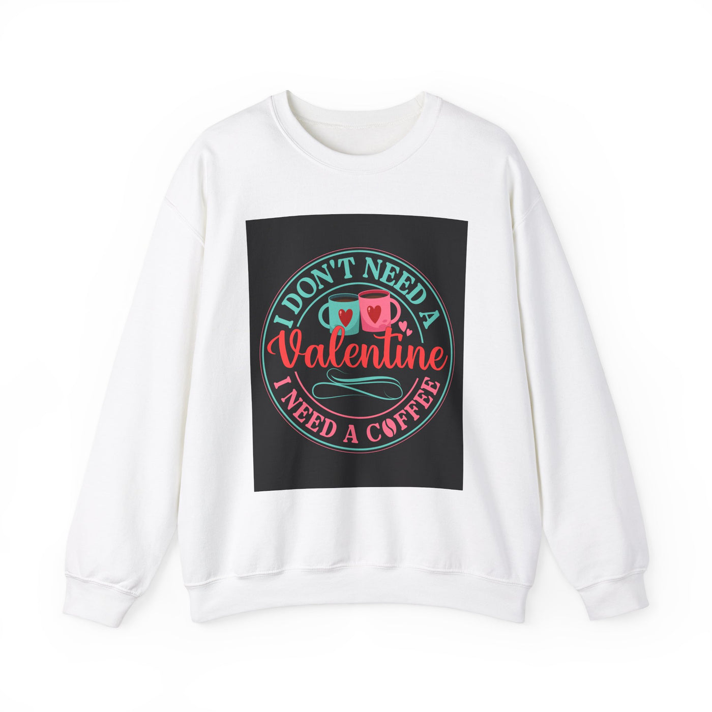Sweatshirt: Coffee Over Love Crewneck