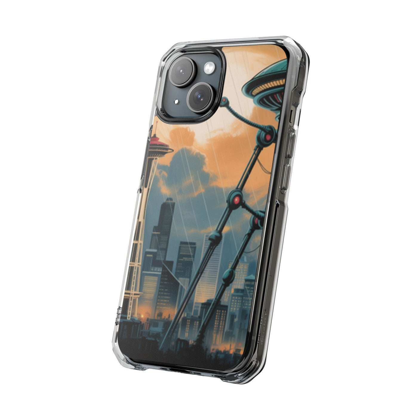 Phone Case: Futuristic Magnetic Phone Case | Unique Clear Impact Case, Modern Phone Accessories, Gift for Tech Lovers, Artistic Phone Cover, [...]