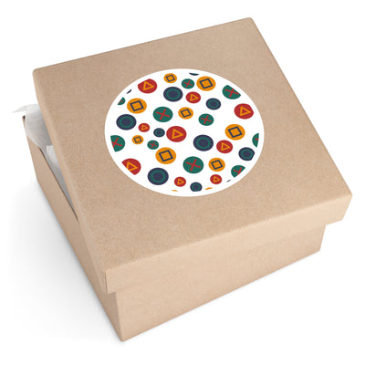 Stickers: Gamer Button Design | Round Style