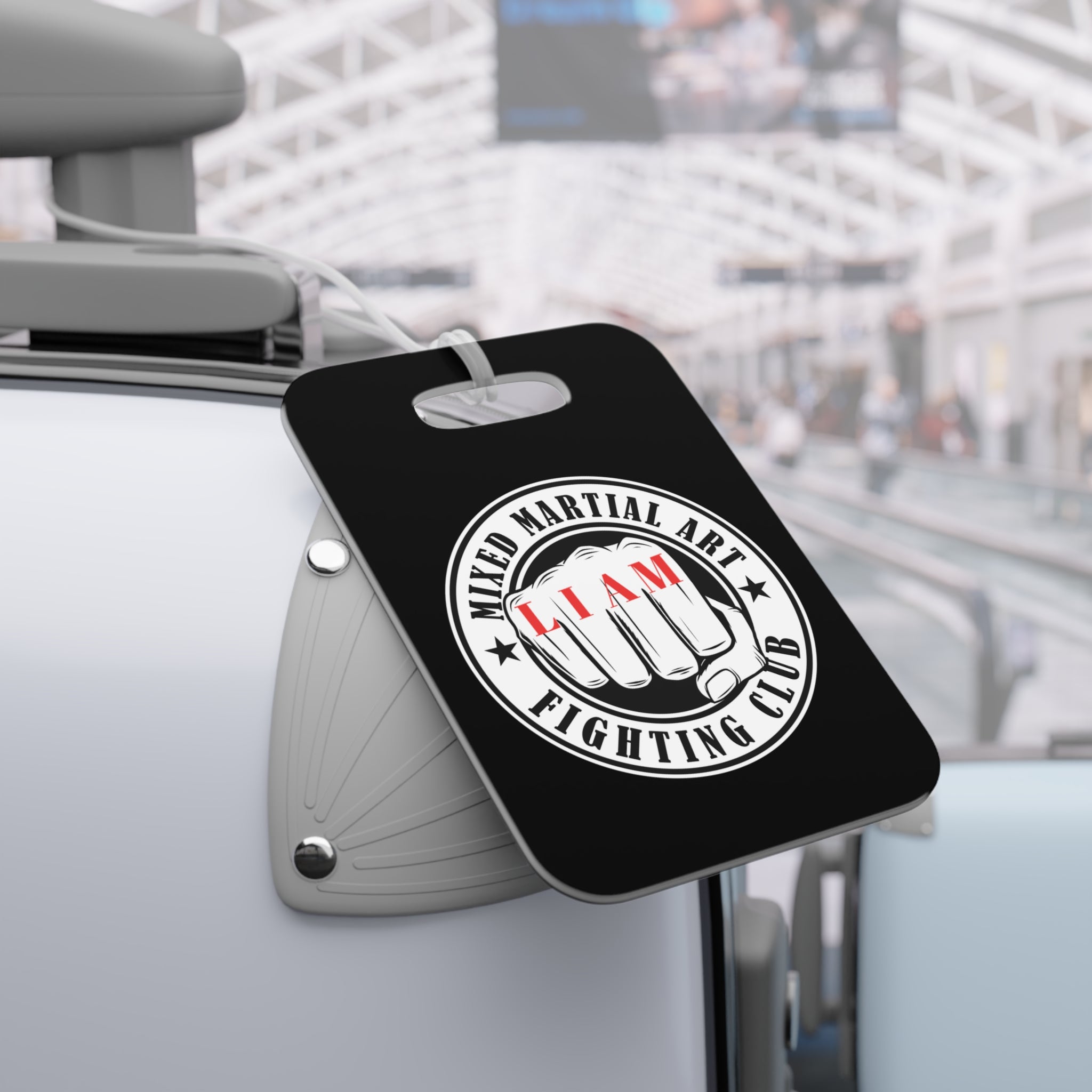 Luggage Tag: Personalized Luggage / Gym MMA Tag