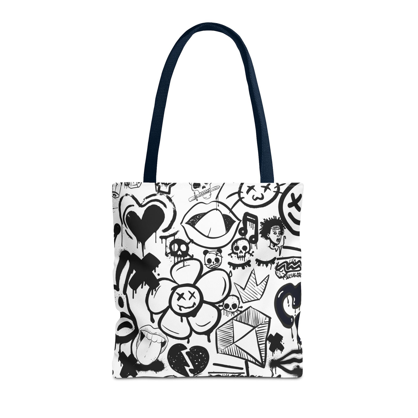 Tote Bag: Graffiti Retort | Inky Funk Design