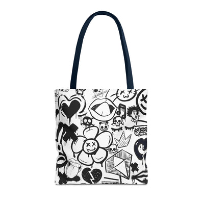 Tote Bag: Graffiti Retort | Inky Funk Design