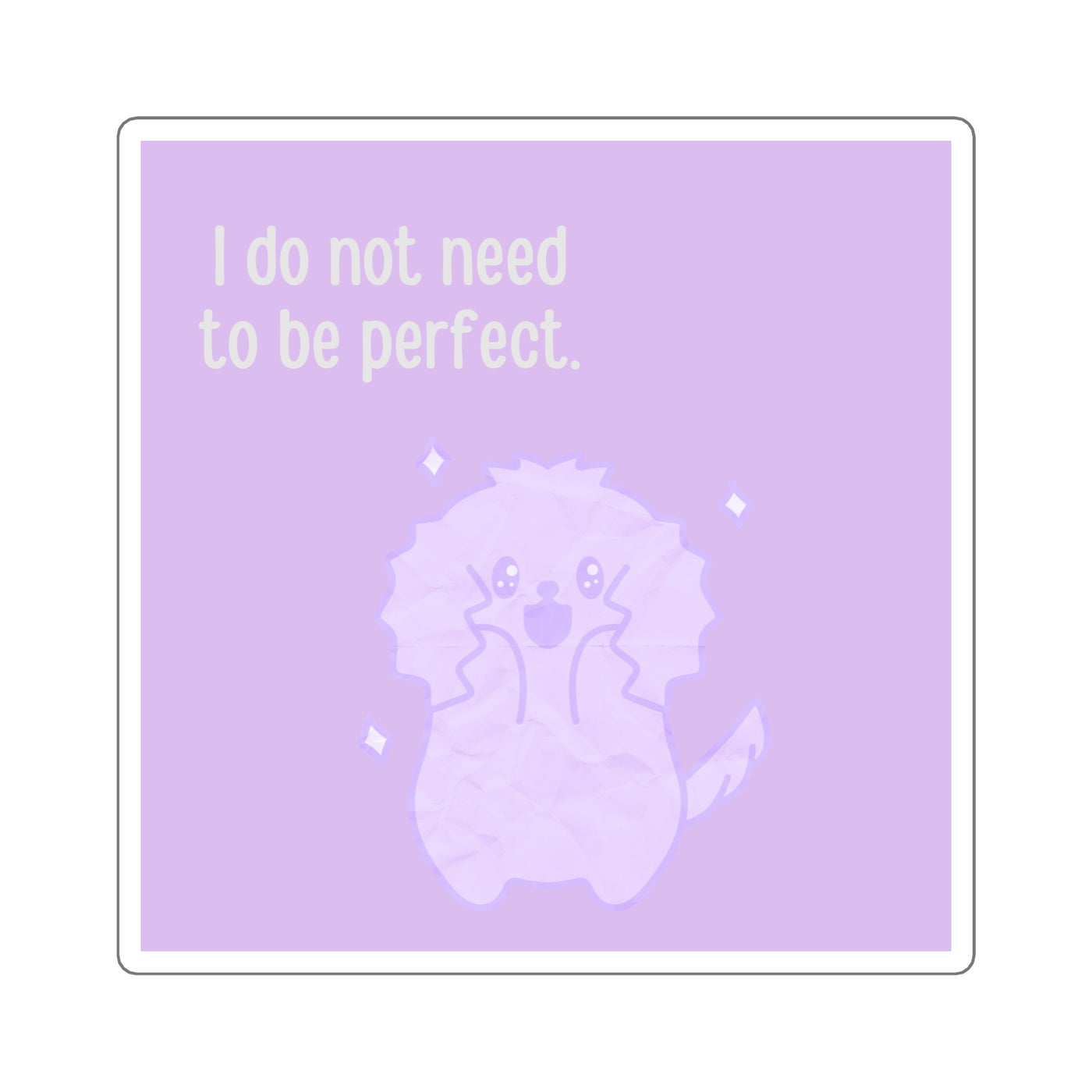 Sticker: Self-Care as I am