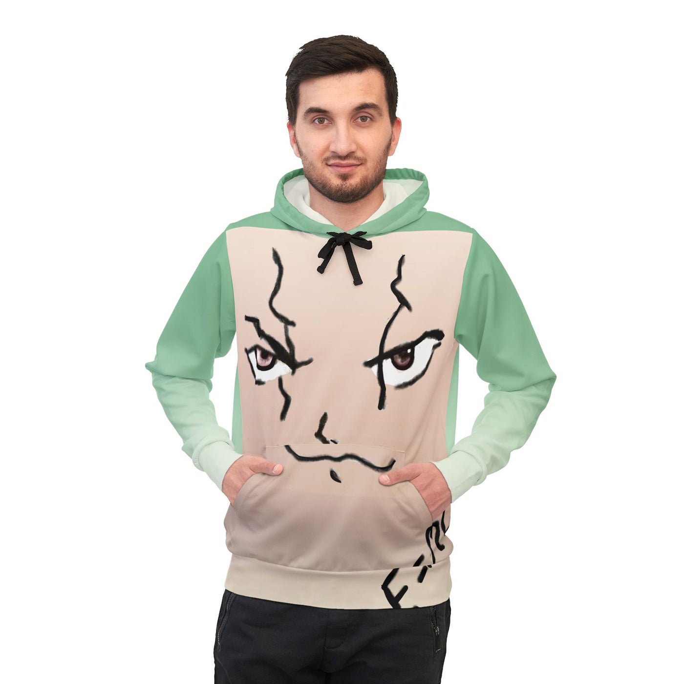 Mystical Athletic Hoodie with E=mc² Design - Perfect for Science Enthusiasts and Casual Wear