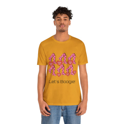 T-Shirt: Let's Boogie! | Jersey Fabric