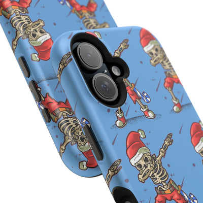 Santa Skelly Celly Phone Case | Durable & MagSafe Compatible