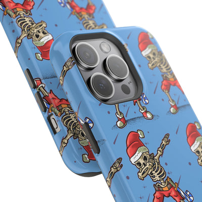 Santa Skelly Celly Phone Case | Durable & MagSafe Compatible