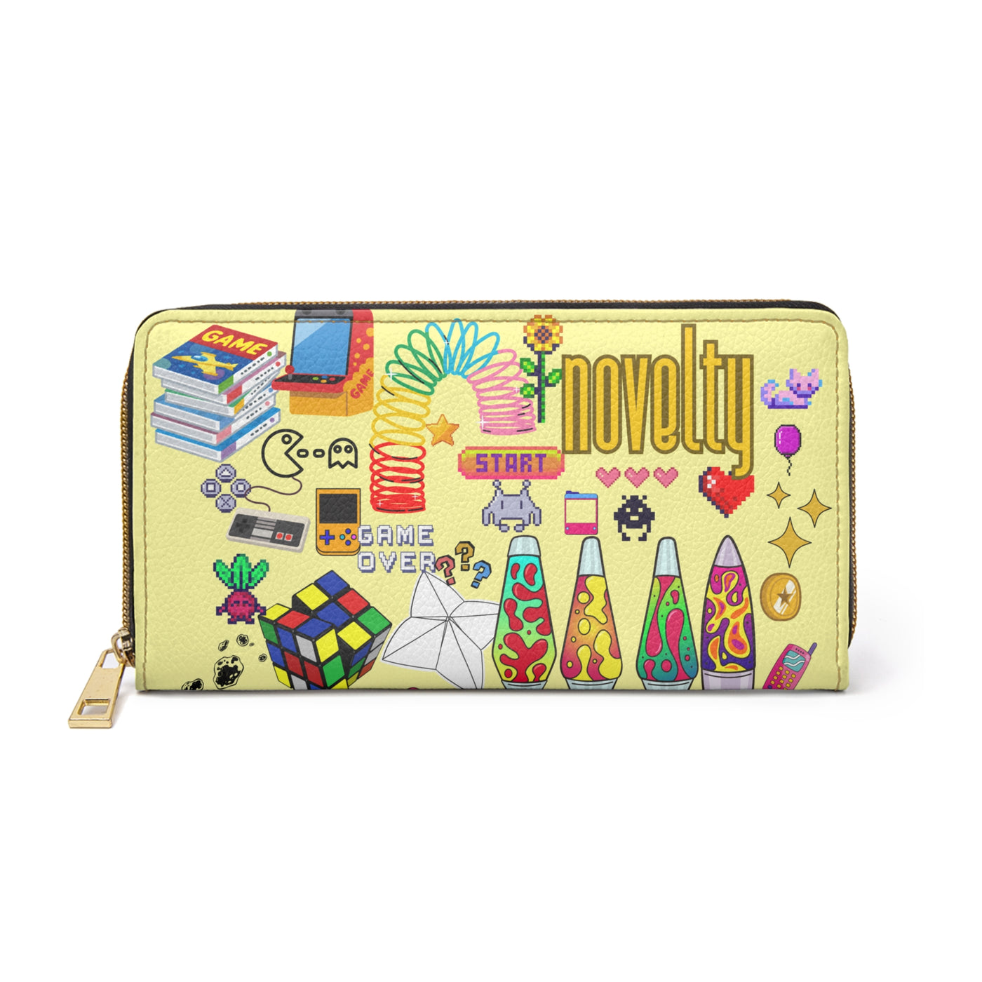 Wallet: Retro Gamer | Zipper Wallet