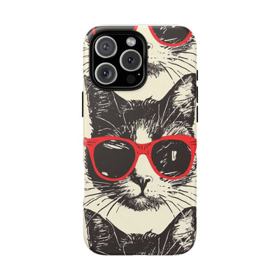 Phone Case: Sassy Cat Phone Case, Cute Cat Lovers Gift, Pet Lover Accessory, Fun Cat Phone Cover, Stylish Gadget Protection