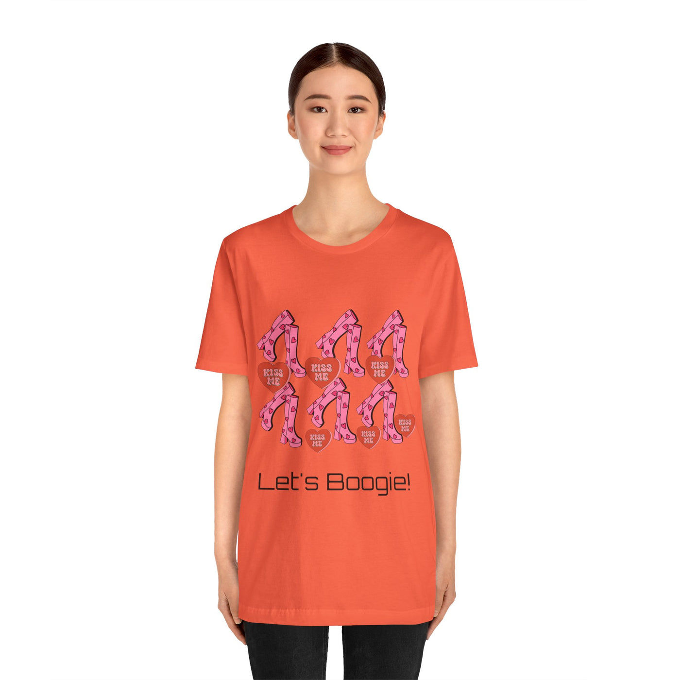 T-Shirt: Let's Boogie! | Jersey Fabric