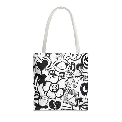 Tote Bag: Graffiti Retort | Inky Funk Design