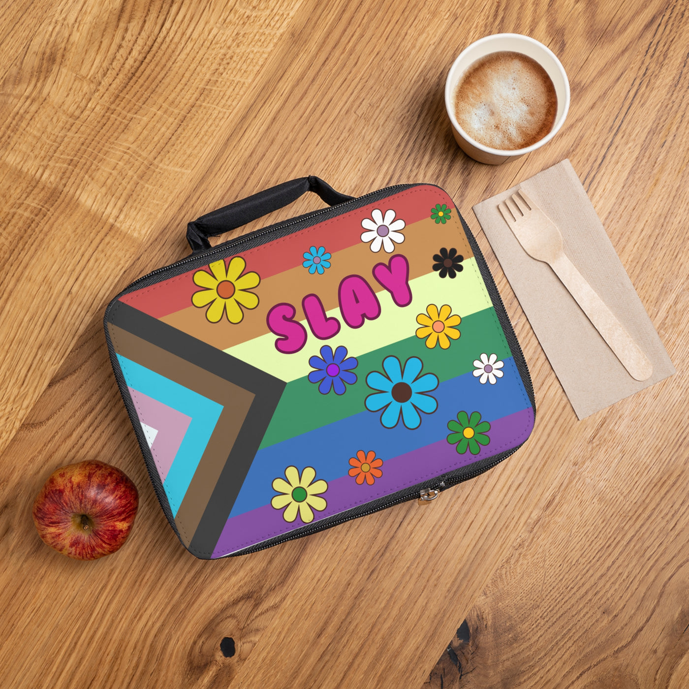 Lunch Bag: Slay | Pride Flag