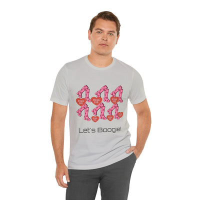 T-Shirt: Let's Boogie! | Jersey Fabric