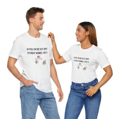 T-shirt: True Crime Joke | Cat Scratches