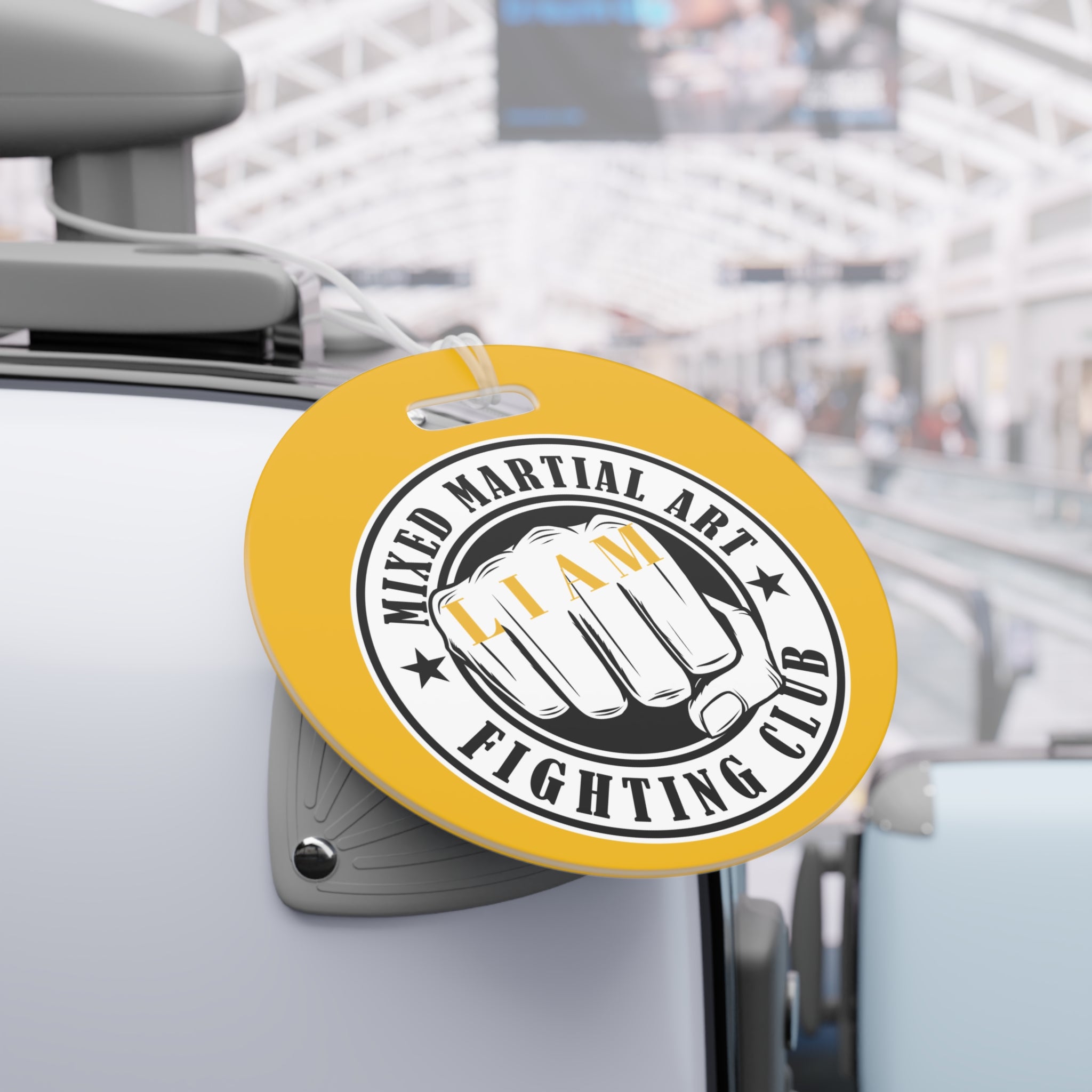 Luggage Tag: Personalized Luggage / Gym MMA Tag