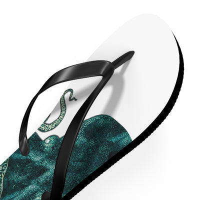 Flip Flop: Inspired Octopus Flip Flops - Fun Beach Sandals for Summer