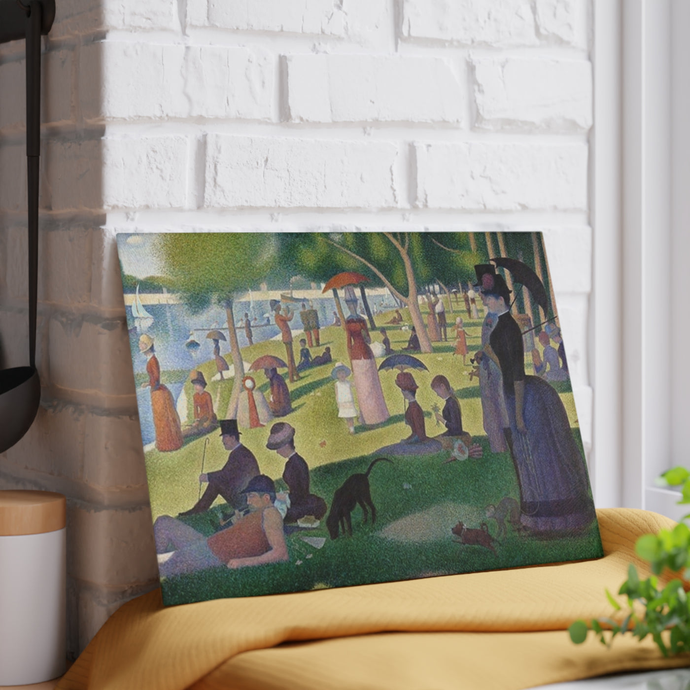 Glass Cutting Board: Sunday Afternoon Island Artist Board