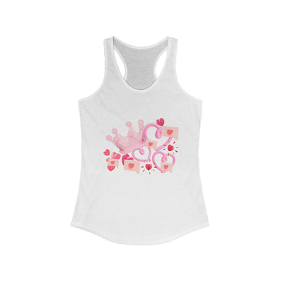 Women's Tanktop: Heartsy Design | Racerback Style