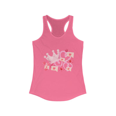 Women's Tanktop: Heartsy Design | Racerback Style
