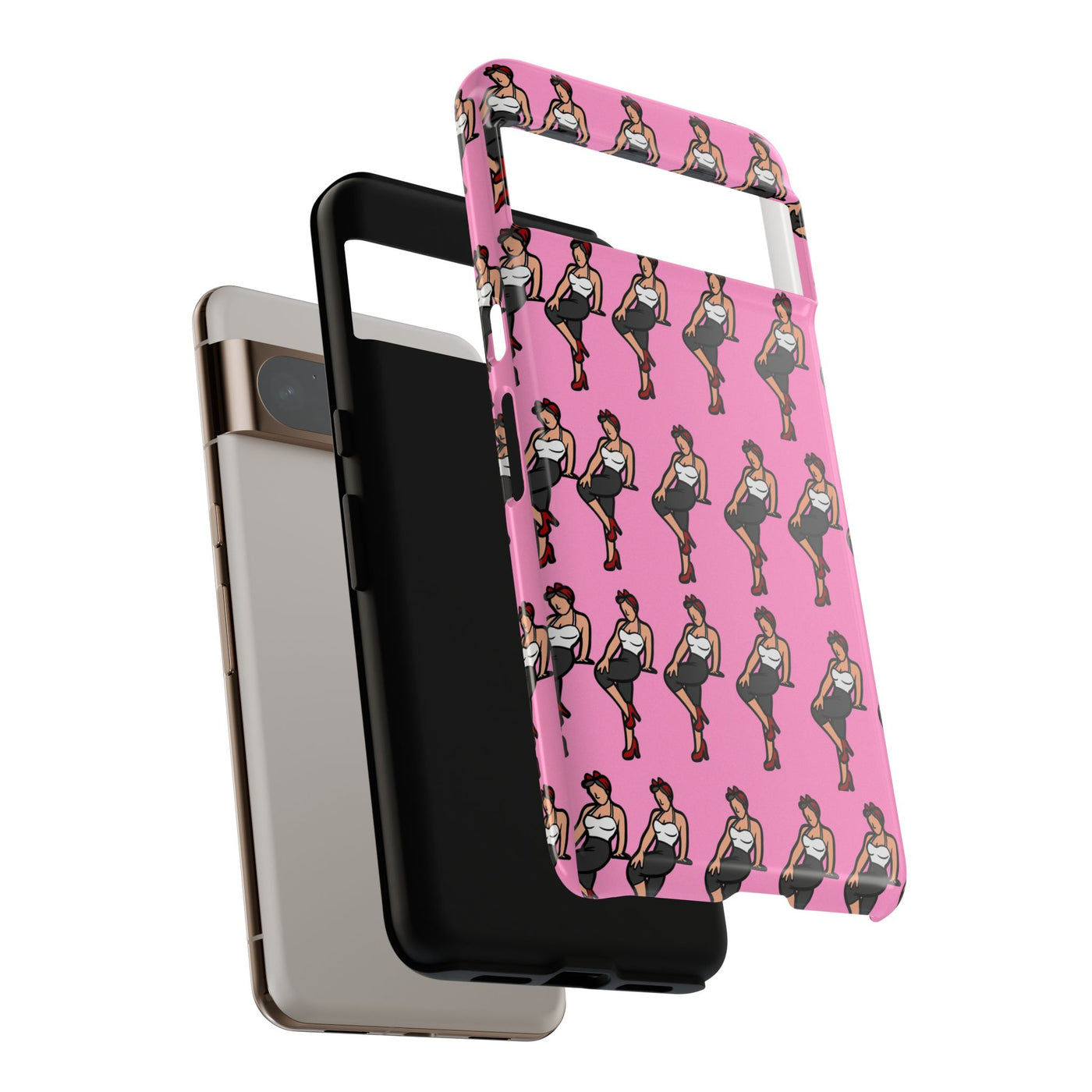 Phone Case: Victory Pin Up Design